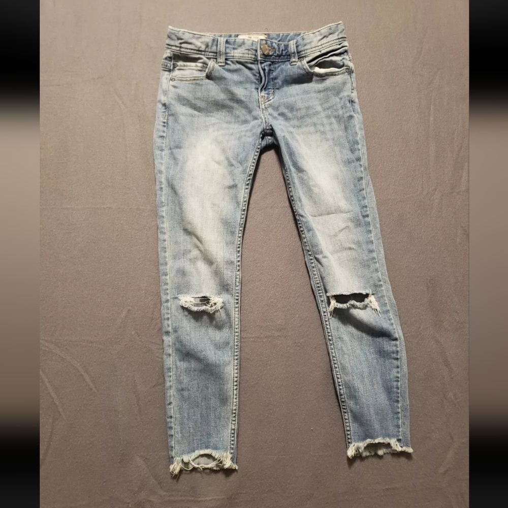 Free People Size 26 Blue